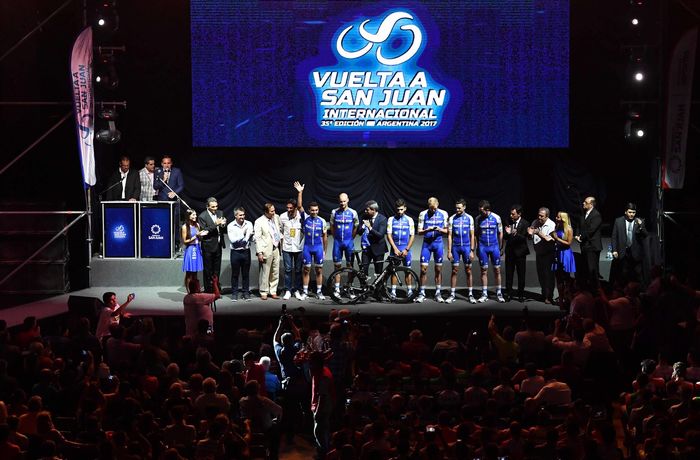 Vuelta Ciclista a la Provincia de San Juan - team presentation