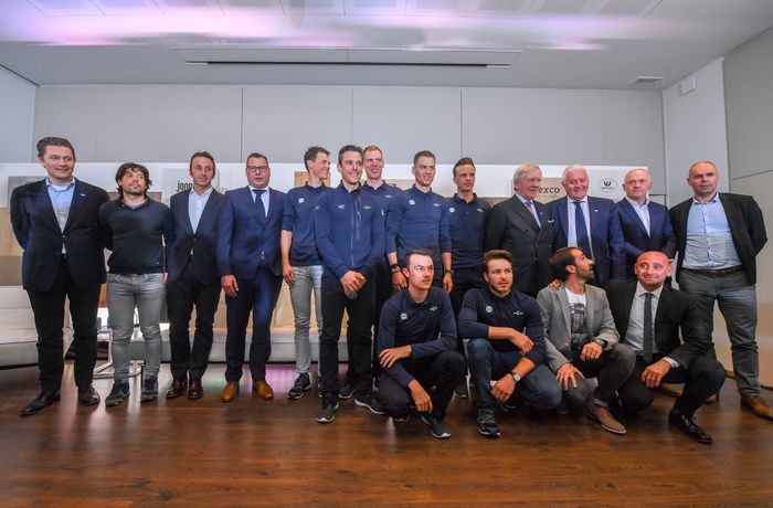 Persconferentie 20 jaar Quick-Step in het wielrennen