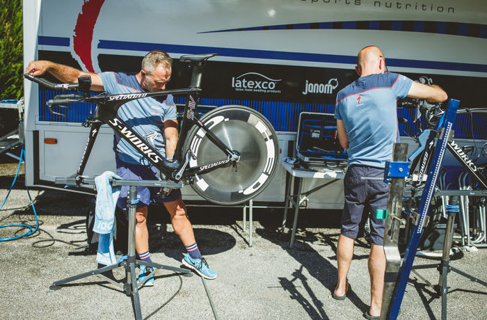 Final preparations Vuelta a España