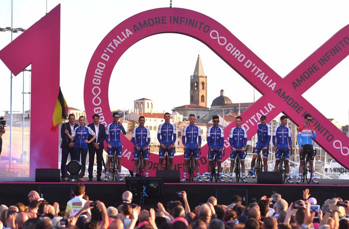 Giro d`Italia - team presentation