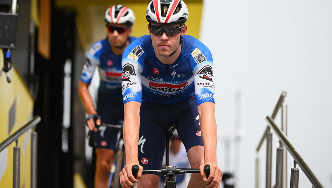 Casper Pedersen abandons the Tour de France