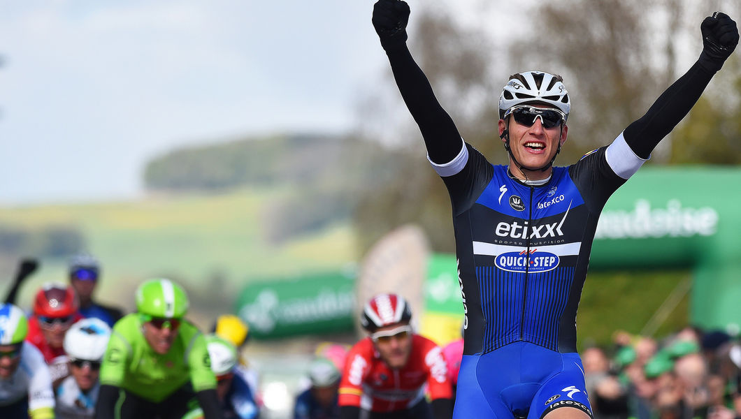 Kittel wint 1e etappe Romandie na prima team work