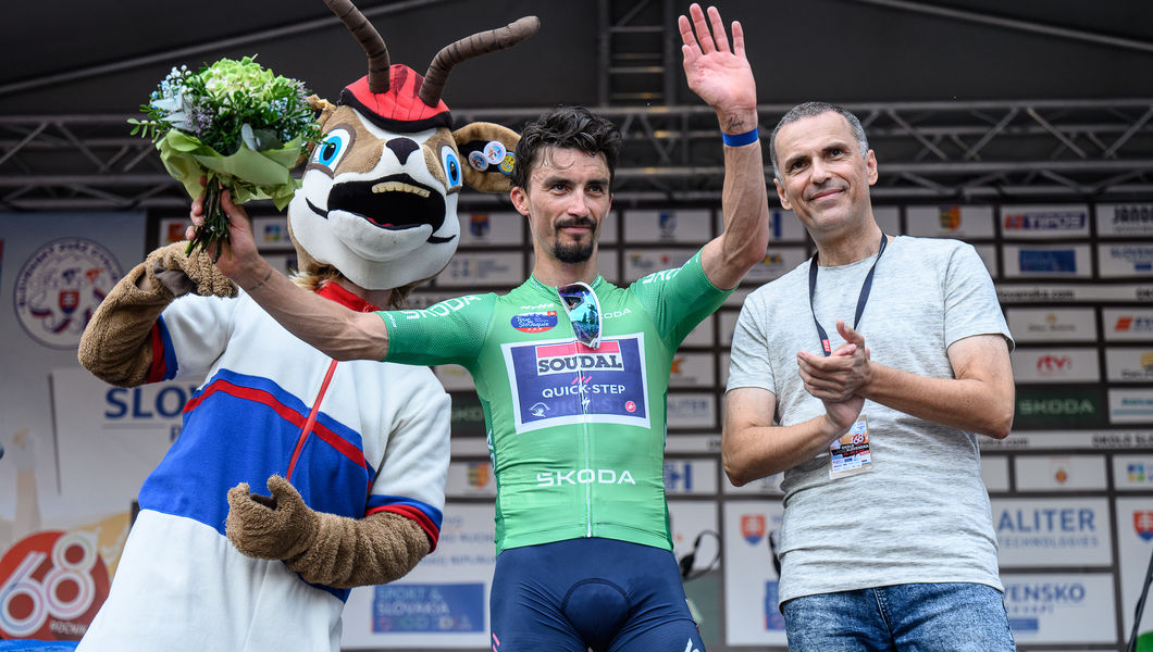 Alaphilippe steviger in het groen