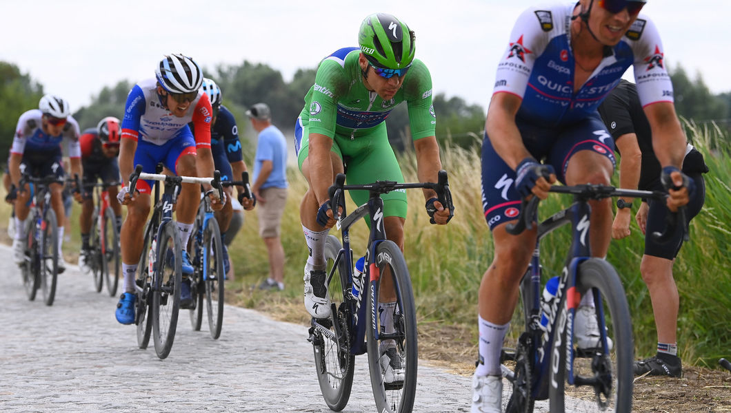 Jakobsen impresses on Tour de France cobbles