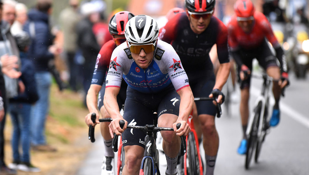 Evenepoel sixth in maiden Brabantse Pijl