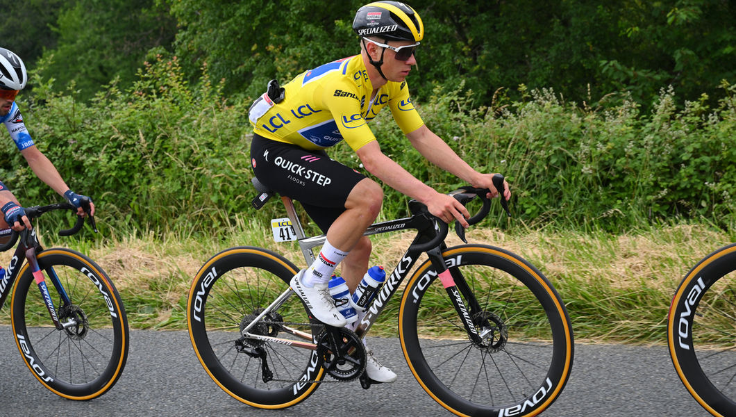 Evenepoel makes it through Dauphiné chaos