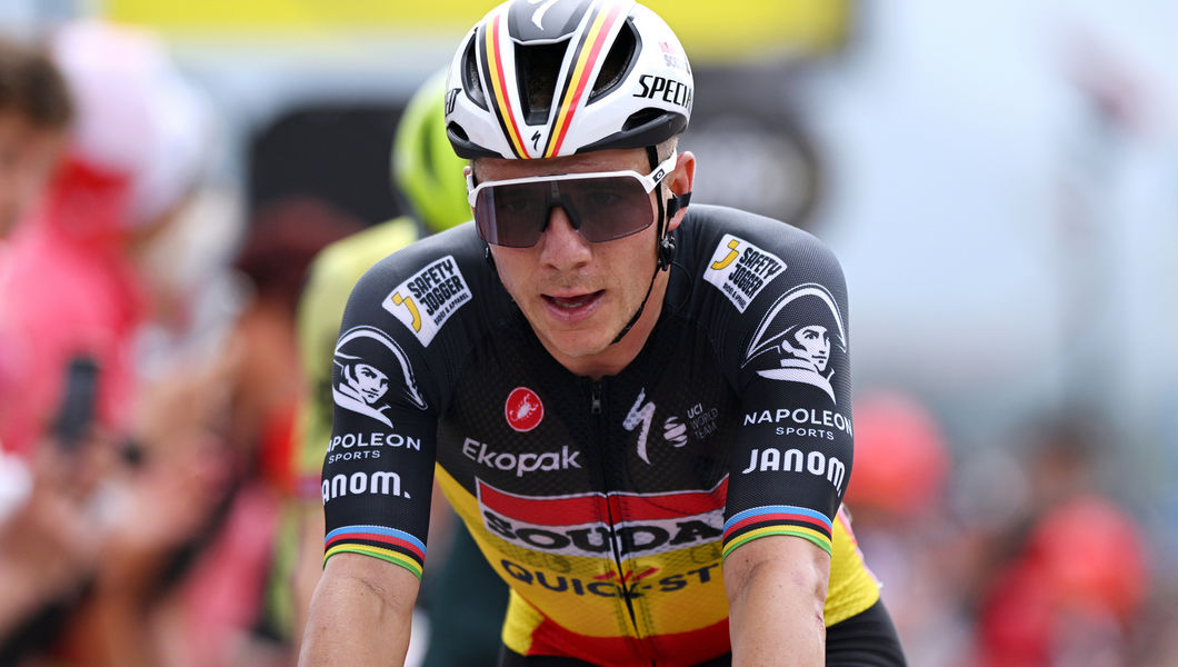 Evenepoel concludes seventh at the Dauphiné