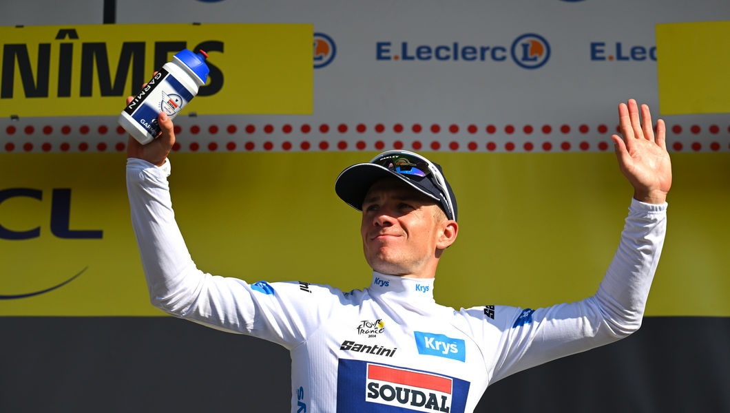 Le Tour: Evenepoel racks up another white jersey