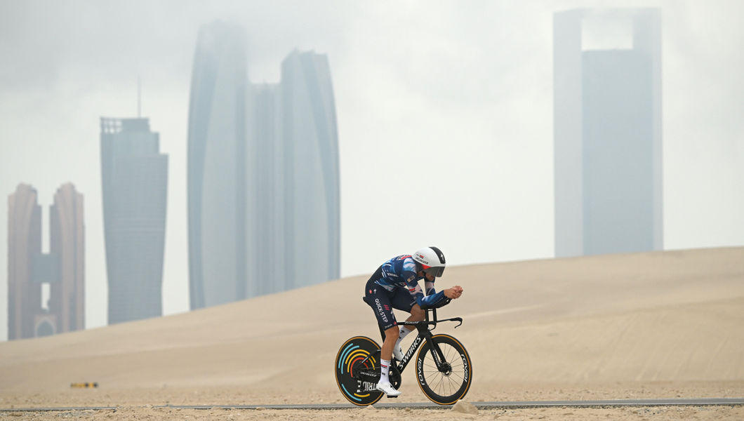 UAE Tour: Time trial on the Al Hudayriyat Island