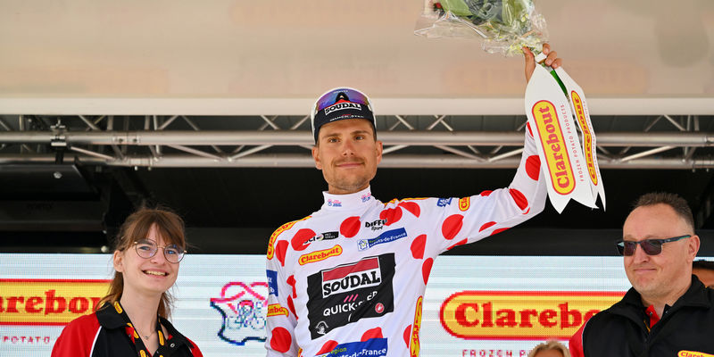 Fausto Masnada wins KOM jersey in Dunkerque