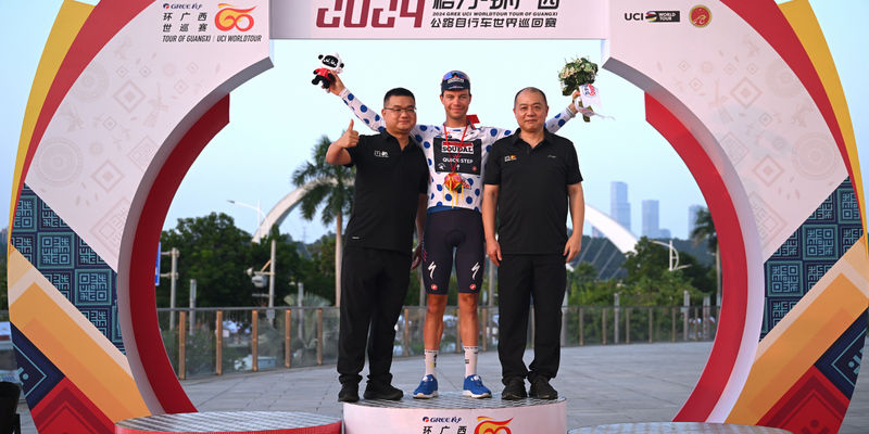 Pepijn Reinderink crowned Tour of Guangxi best climber