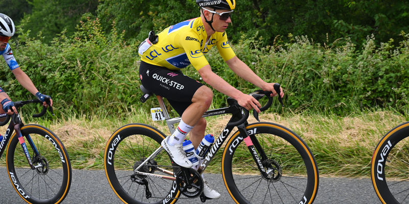 Evenepoel makes it through Dauphiné chaos