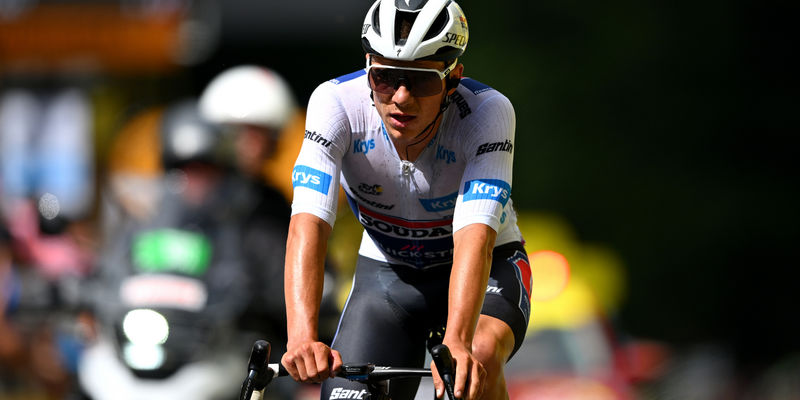 Evenepoel impresses on first summit finish of Le Tour