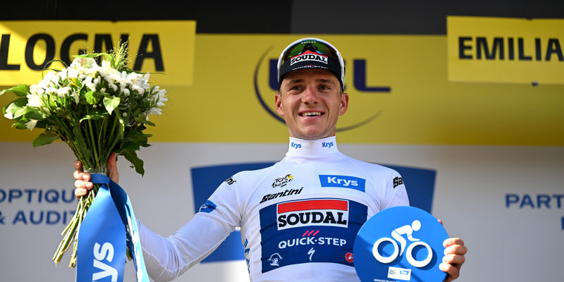 Tour de France: Evenepoel in het wit