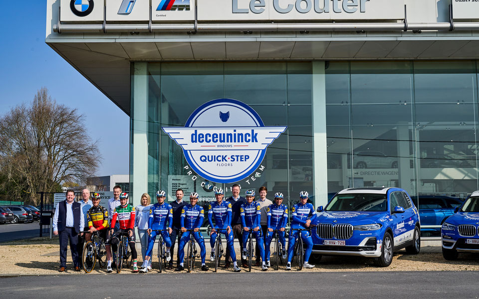 Deceuninck – Quick-Step visit Le Couter BMW Dealership