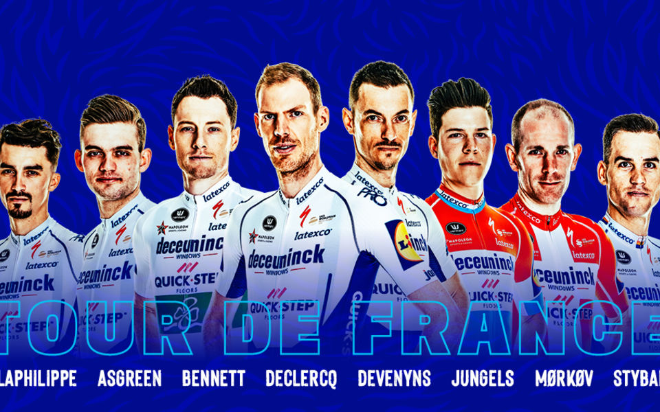 Deceuninck – Quick-Step selectie Tour de France