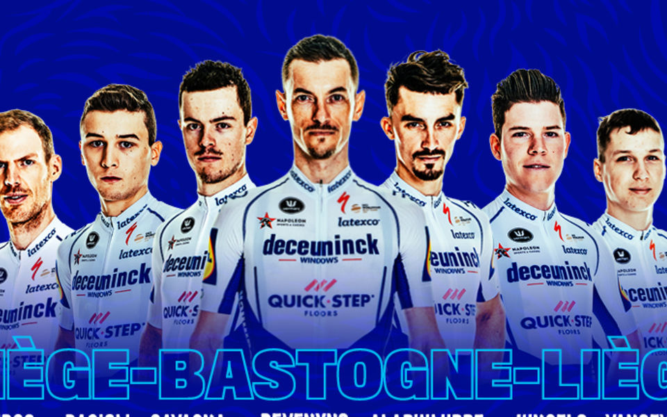 Deceuninck – Quick-Step selectie Luik-Bastenaken-Luik