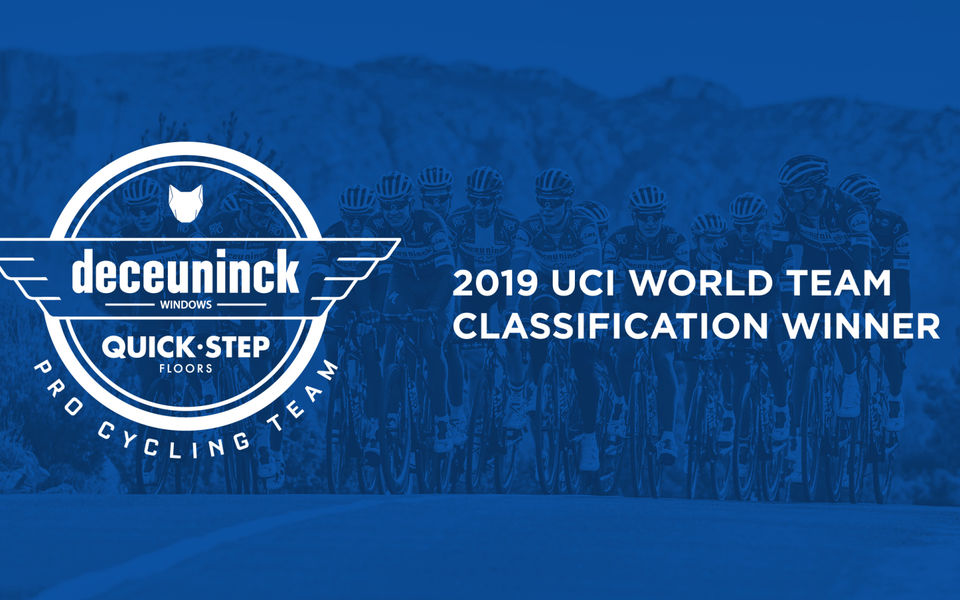 Deceuninck – Quick-Step voor tweede jaar op rij beste ploeg