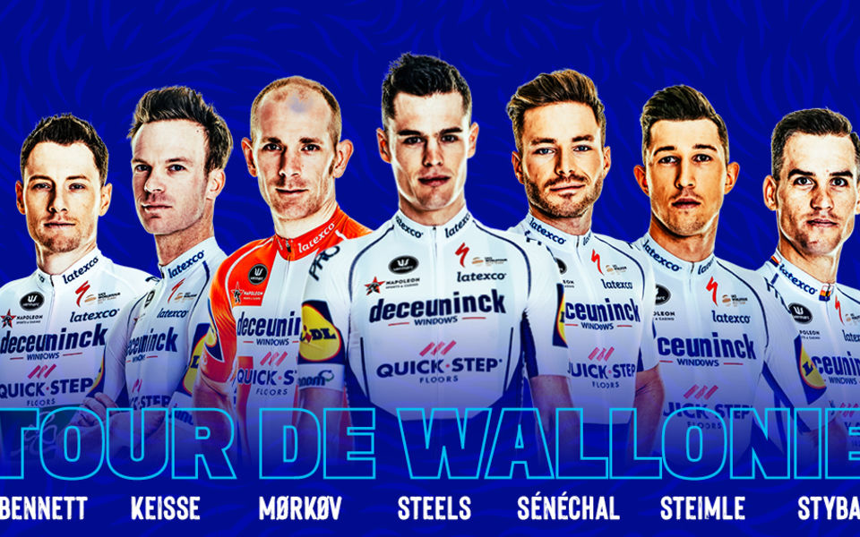 Deceuninck – Quick-Step to Tour de Wallonie