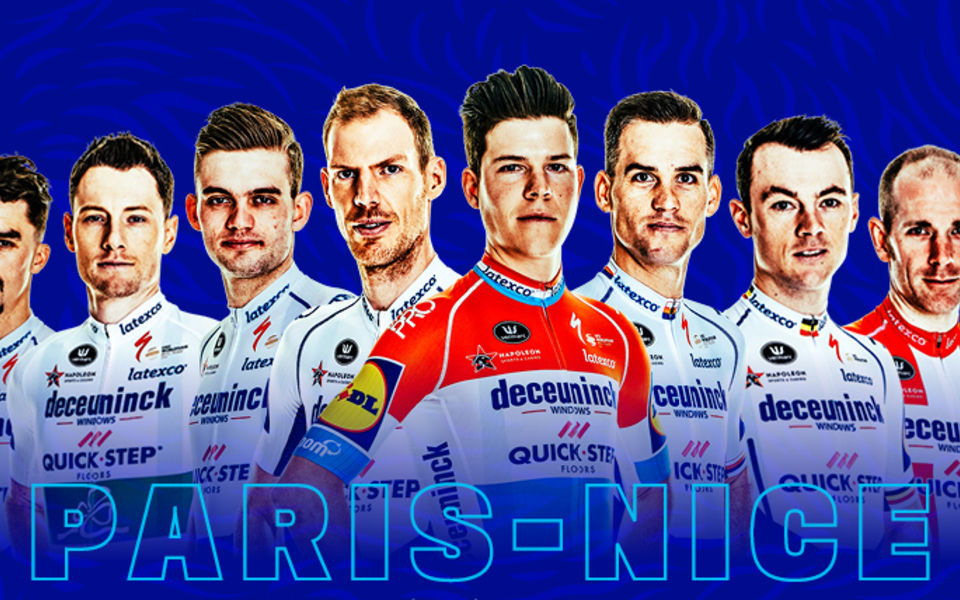 Deceuninck – Quick-Step selectie Parijs-Nice