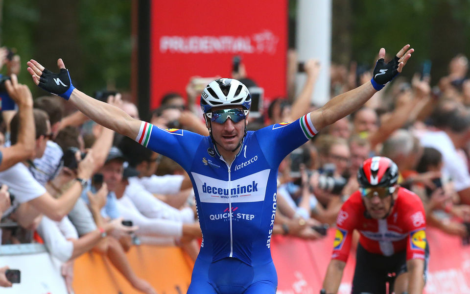 Elia Viviani wins RideLondon-Surrey Classic