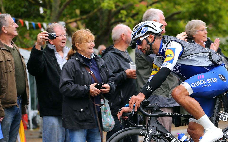Gaviria notches up another top-3 finish at the Tour of Britain