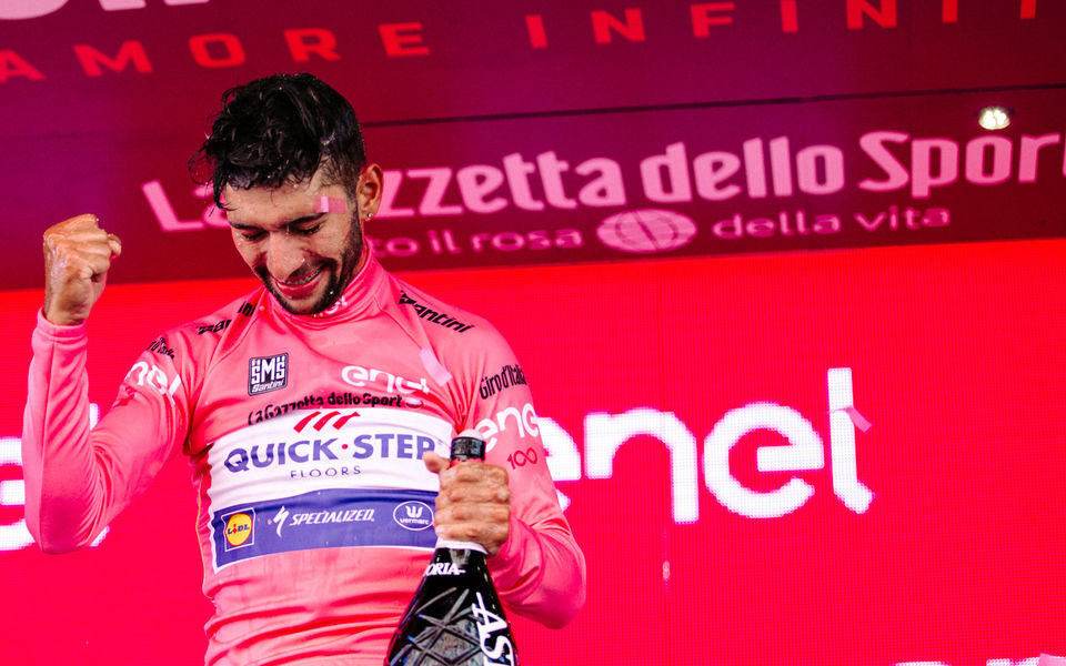 Fernando Gaviria: “I want to enjoy every second in the pink jersey”