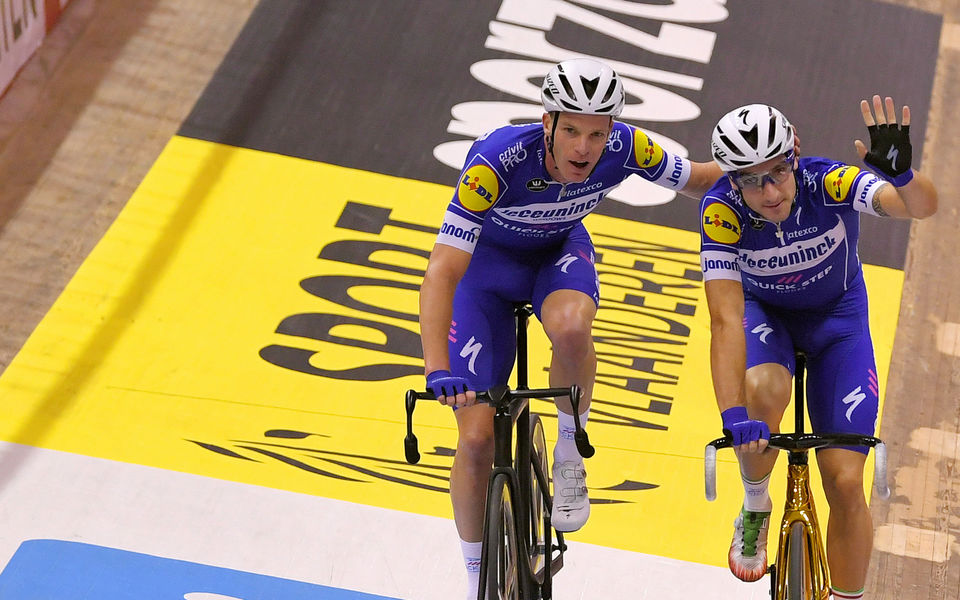 Keisse en Viviani winnen Zesdaagse van Gent