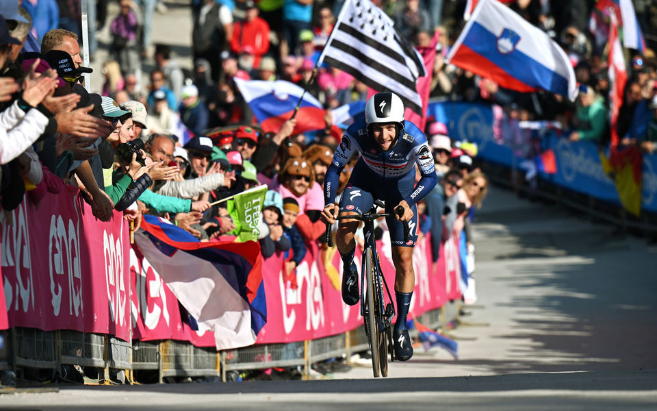 Giro d’Italia: Ilan Van Wilder rijdt sterke tijdrit