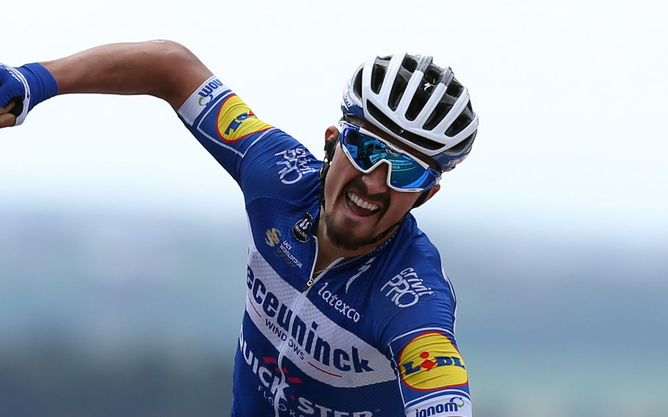 Julian Alaphilippe thuis bij Deceuninck – Quick-Step