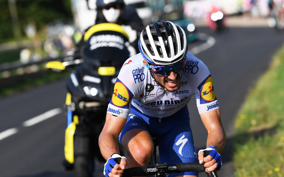 Alaphilippe most combative rider on Tour de France queen stage