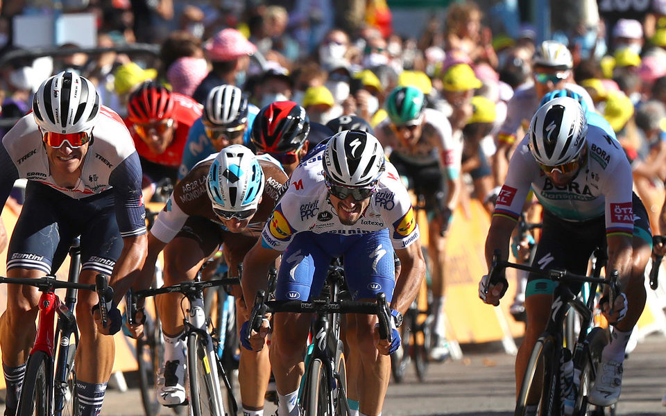 Alaphilippe moves up in Tour de France GC