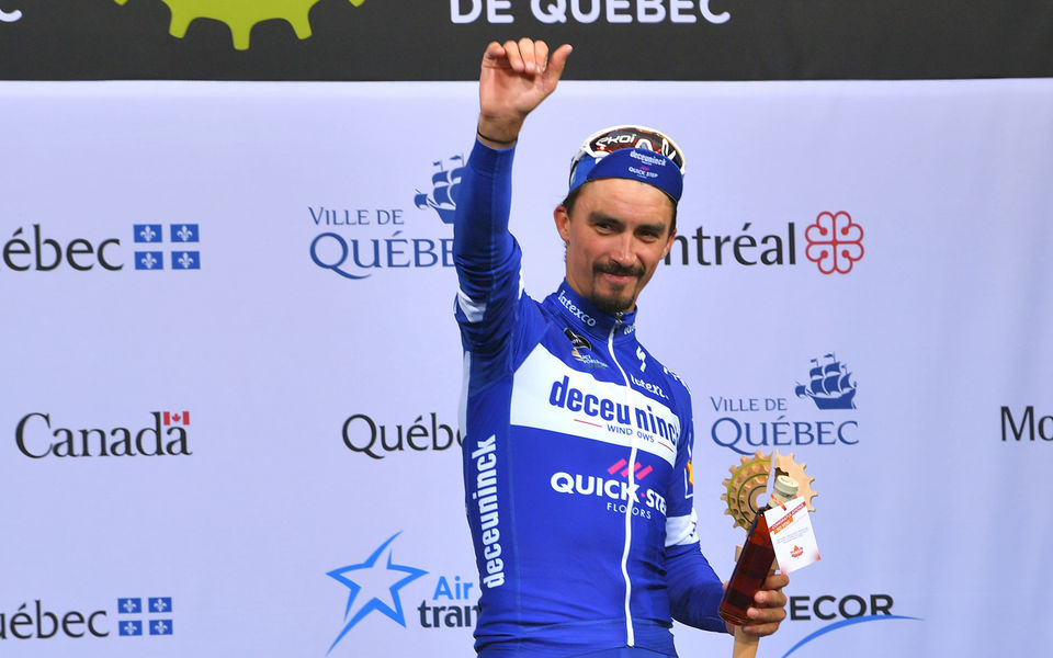 Alaphilippe kleurt finale Grand Prix Cycliste de Quebec