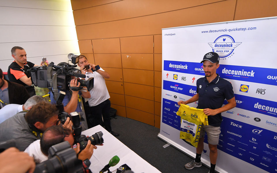 Julian Alaphilippe: “It’s special to wear yellow after the first rest day”