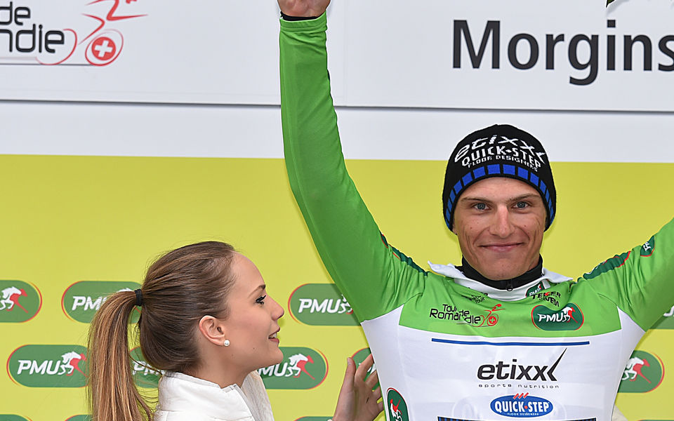 Kittel keeps green jersey in Romandie