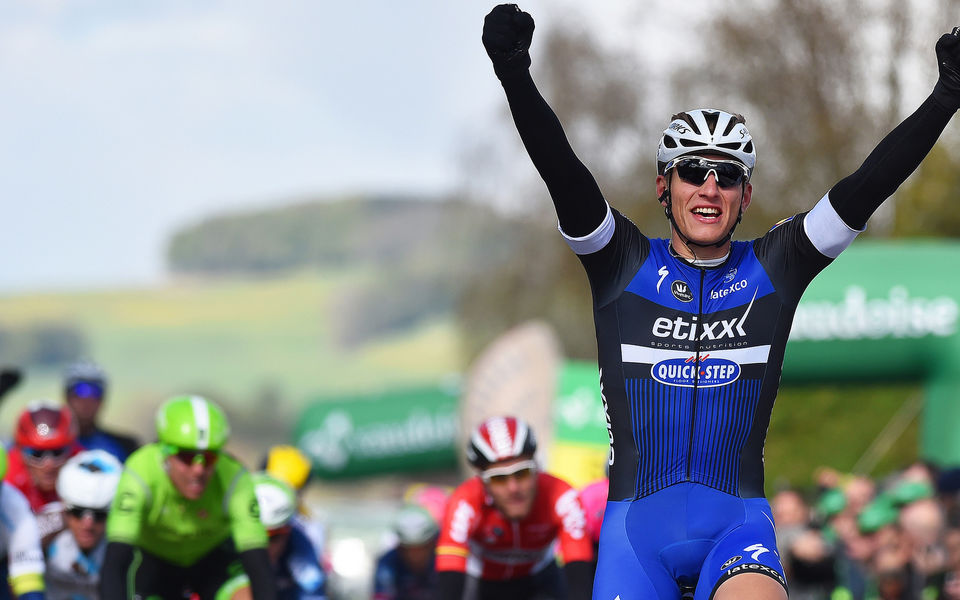 Kittel wint 1e etappe Romandie na prima team work