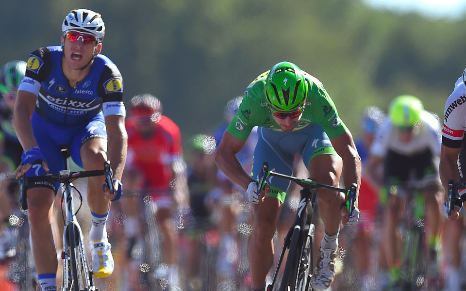 Tour de France: Kittel 5e in 14e rit