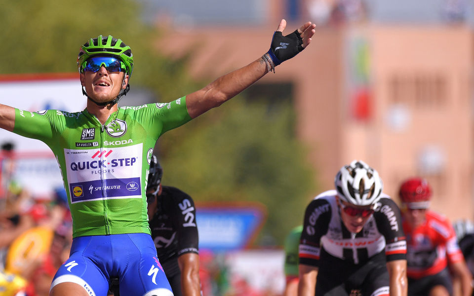 Vuelta a España: Trentin triples his tally