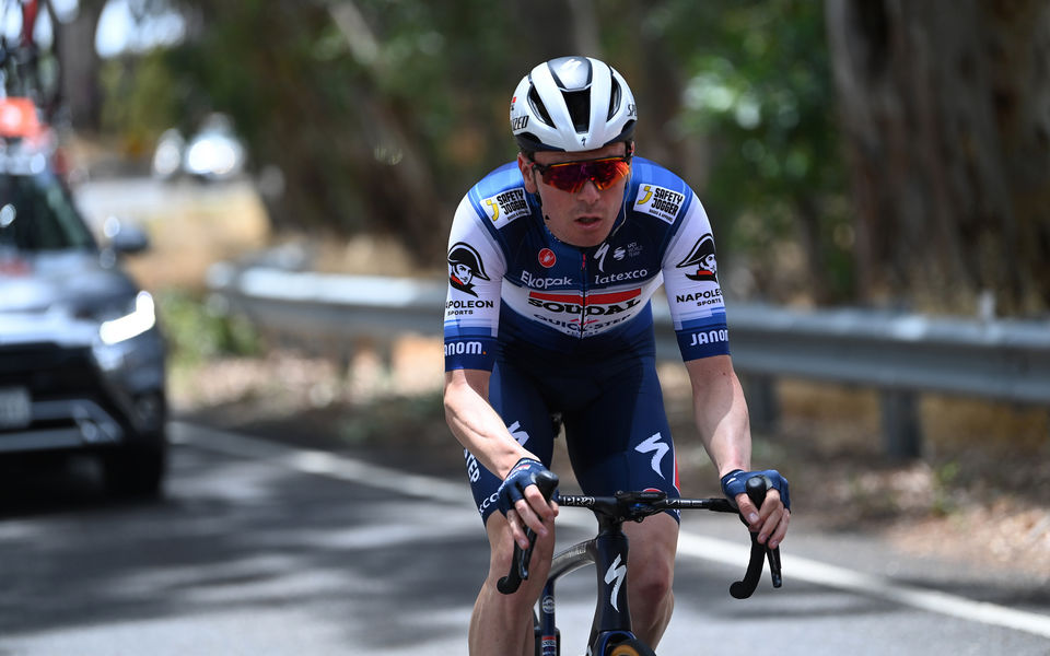 Echelons action at the Tour Down Under