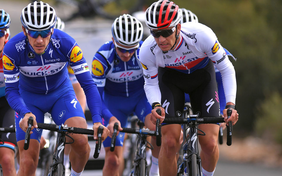 Quick-Step Floors Cycling Team selecties Omloop Het Nieuwsblad en Kuurne-Brussels-Kuurne