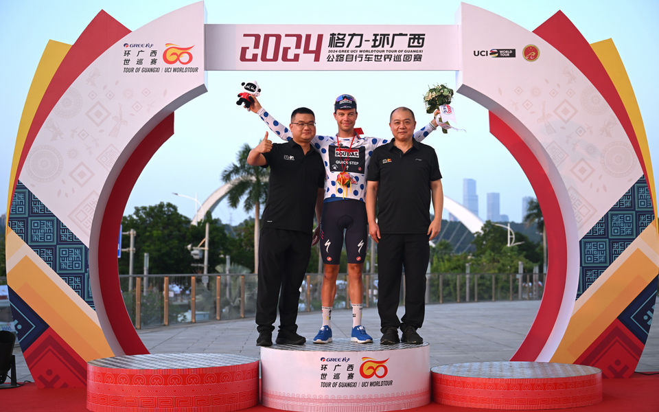 Pepijn Reinderink crowned Tour of Guangxi best climber