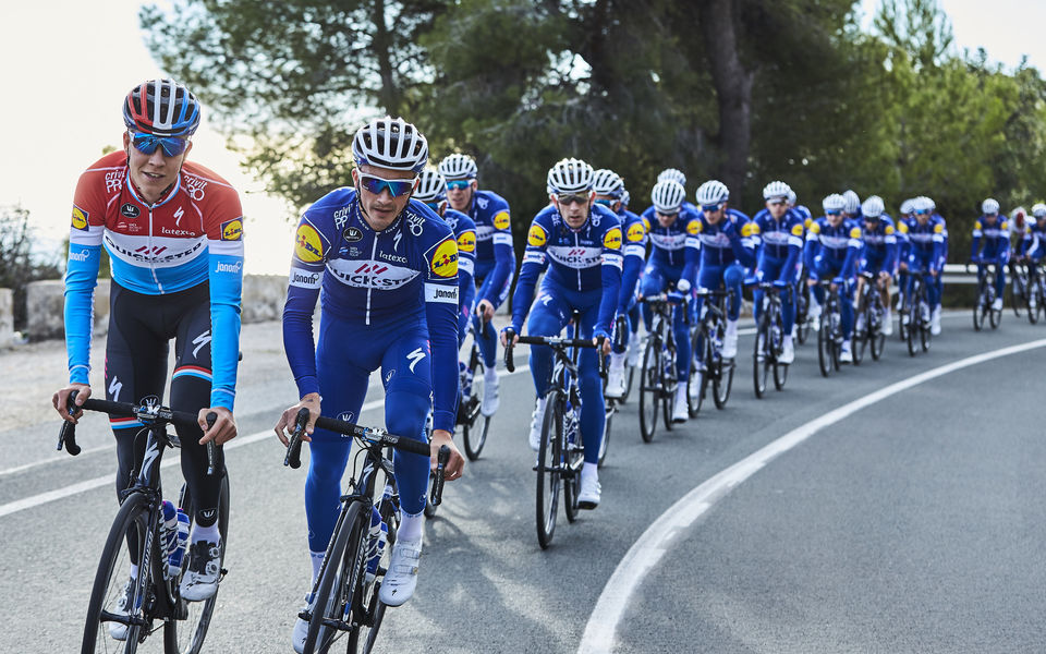 Quick-Step Floors klaar voor eerste trainingskamp