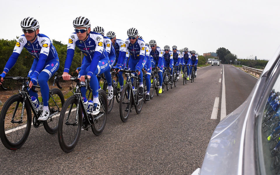 Quick-Step Floors Team richting Canadese koersen