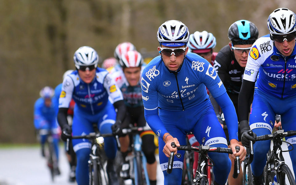 Quick-Step Floors Team start in Milano-Torino