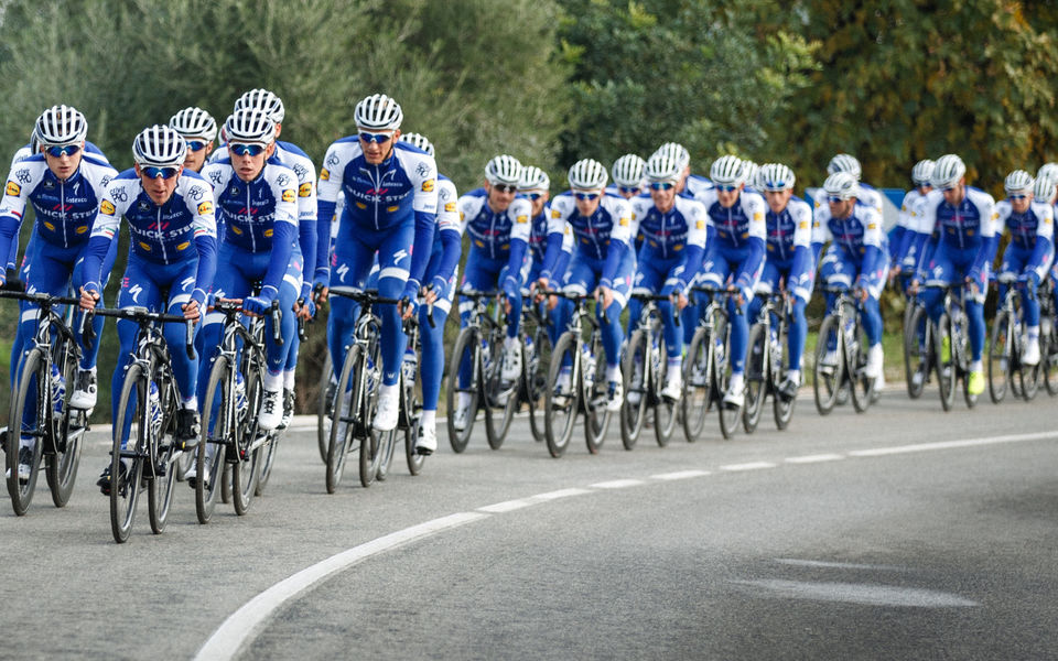 13 Quick-Step Floors renners actief tijdens WK wegrit