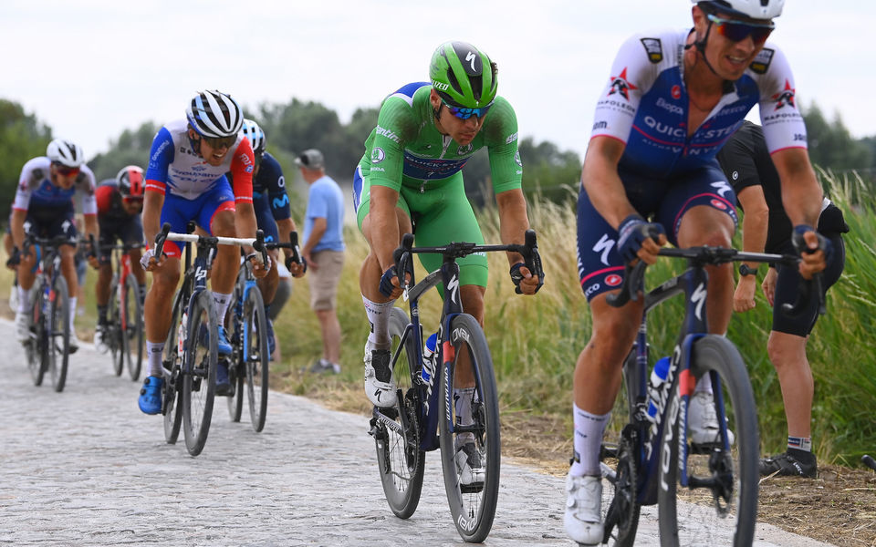 Jakobsen impresses on Tour de France cobbles