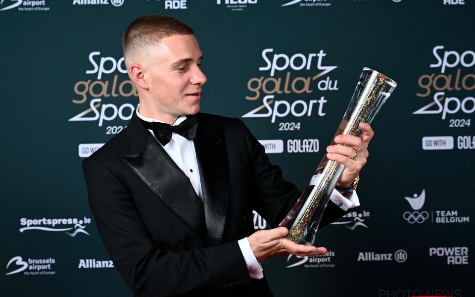 Evenepoel named Belgian Sportsman of the Year