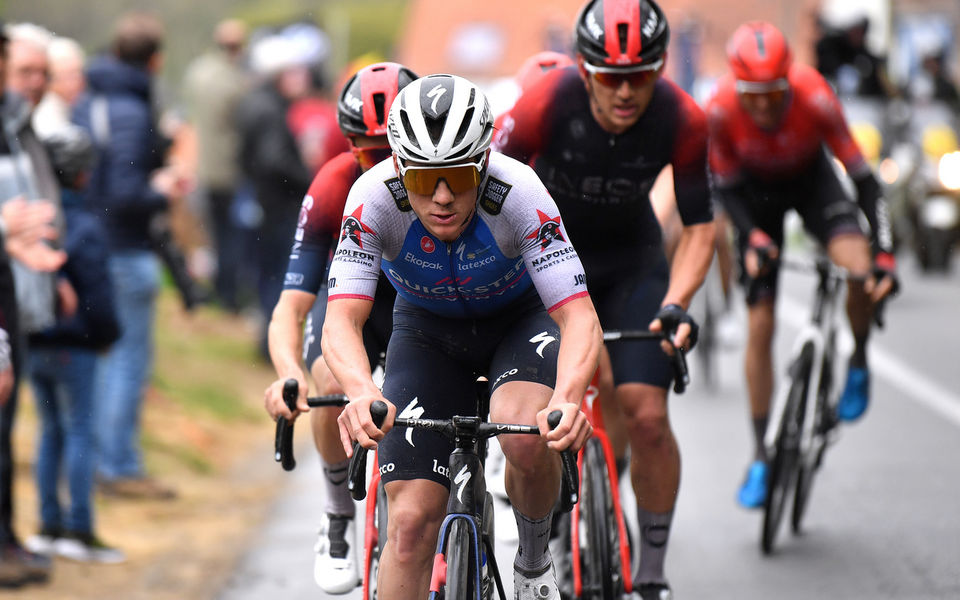 Evenepoel sixth in maiden Brabantse Pijl