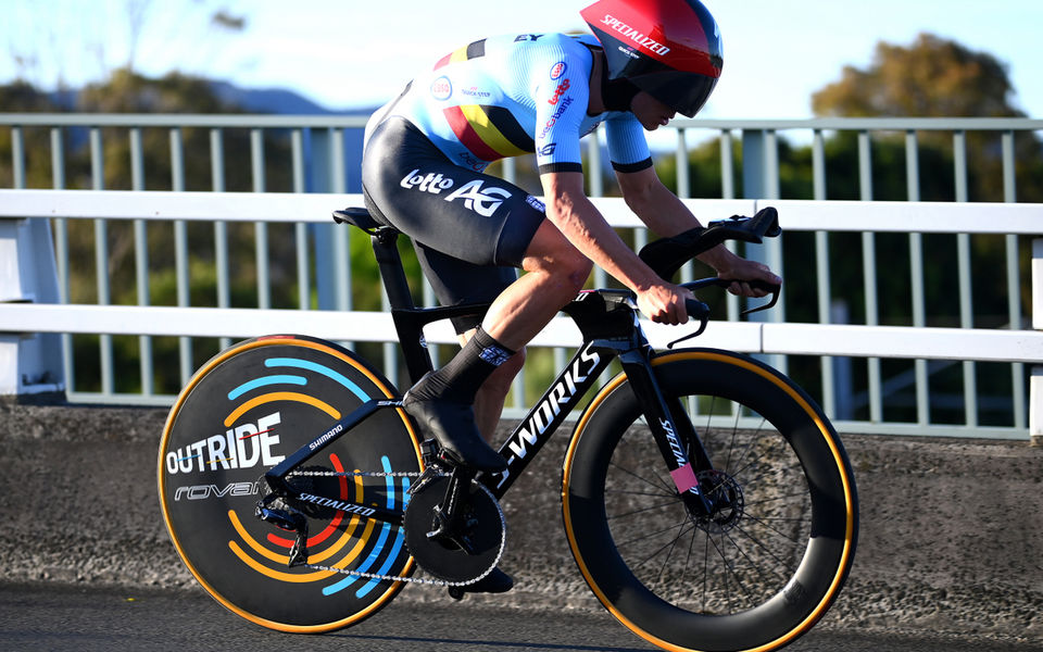 Brons voor Evenepoel op WK tijdrijden