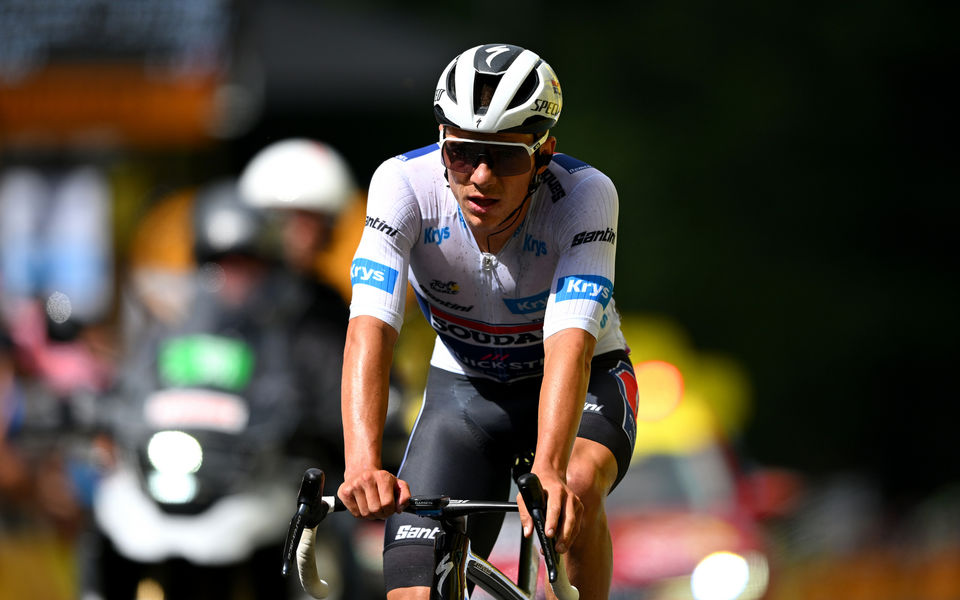 Evenepoel impresses on first summit finish of Le Tour
